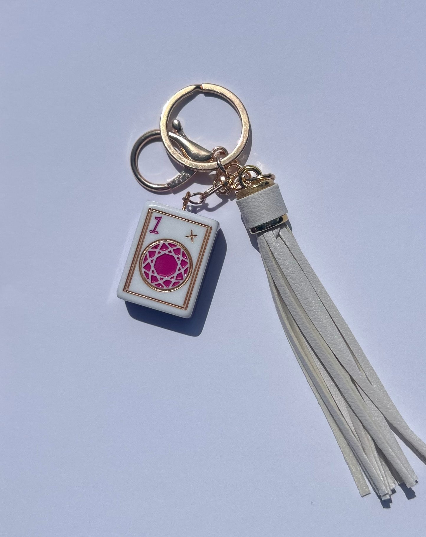 “Precious Mahj” 1 dot keychain