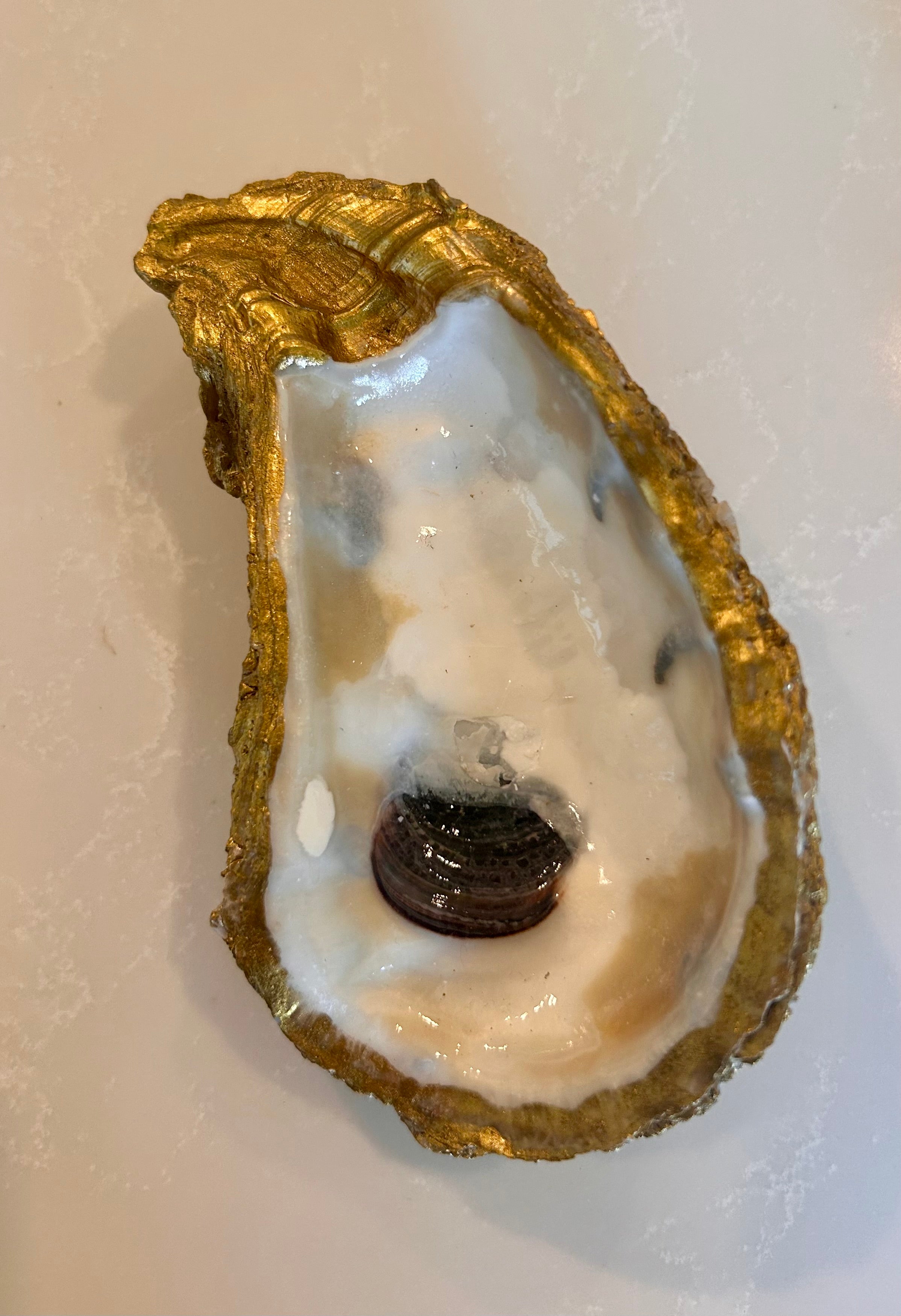 Oyster dice dish