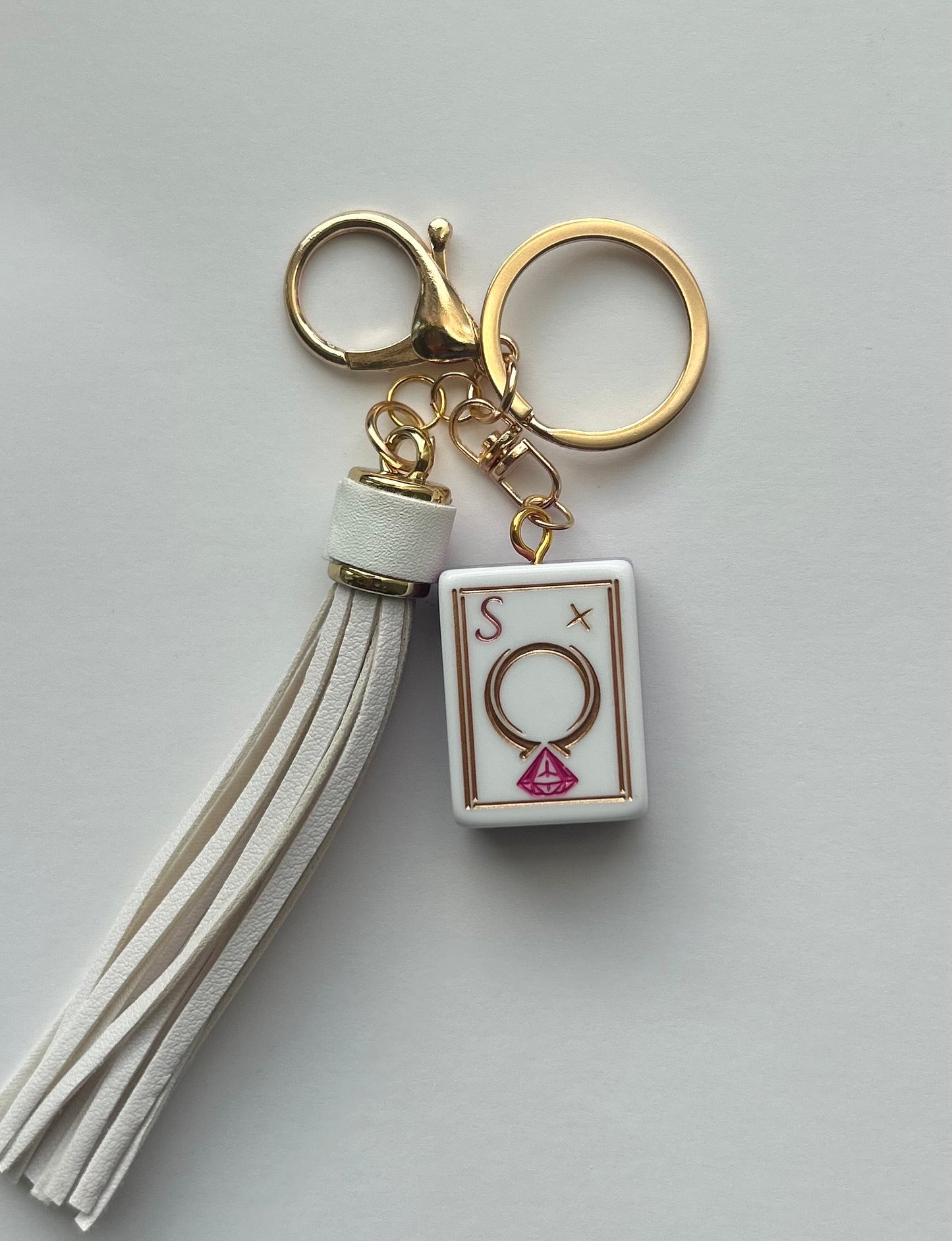 “Precious Mahj” S Wind Keychain