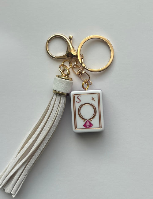 “Precious Mahj” S Wind Keychain