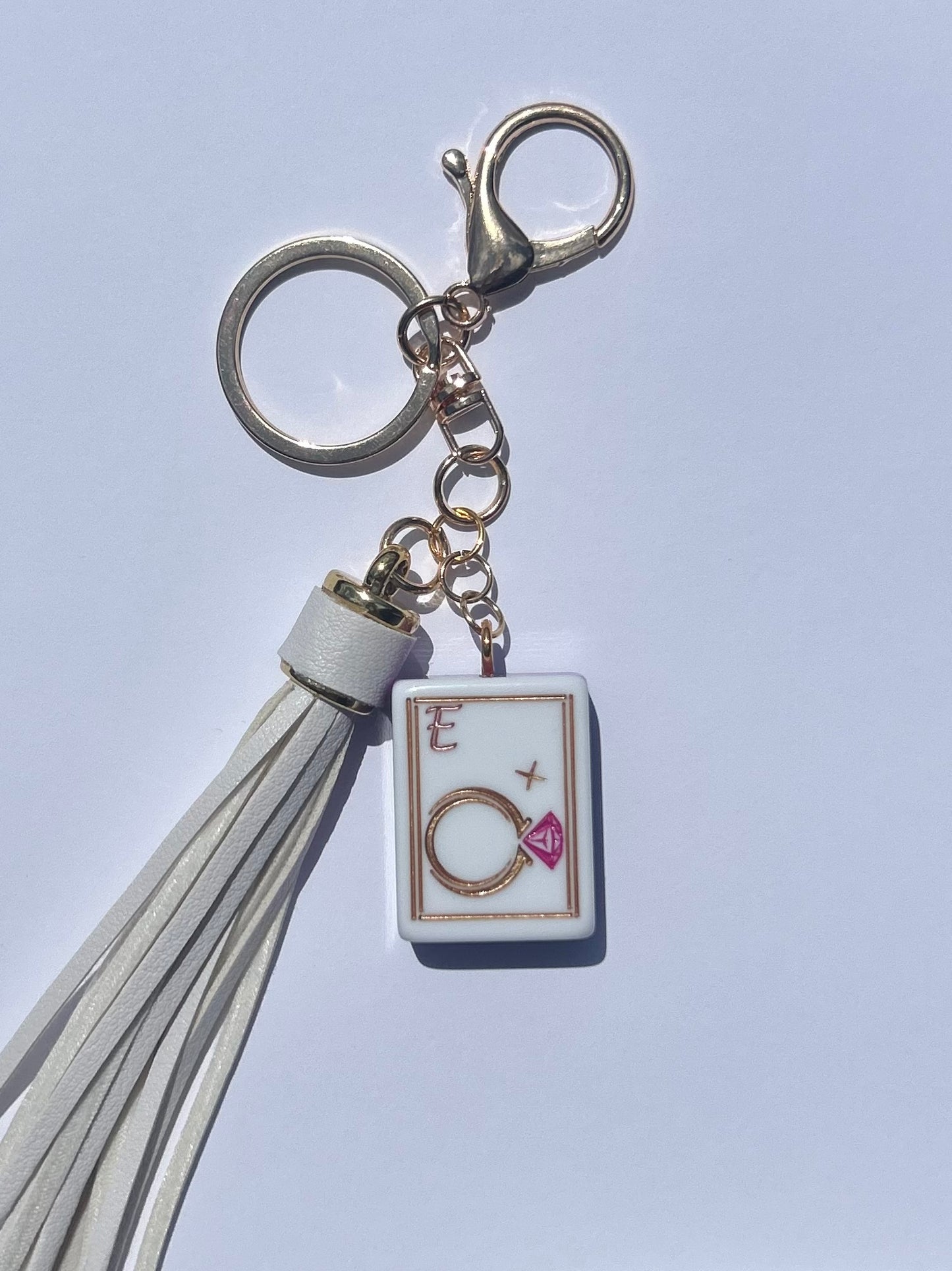 “Precious Mahj” E keychain